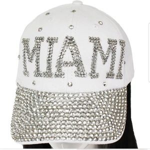 Miami bling hat (only 1 left)
